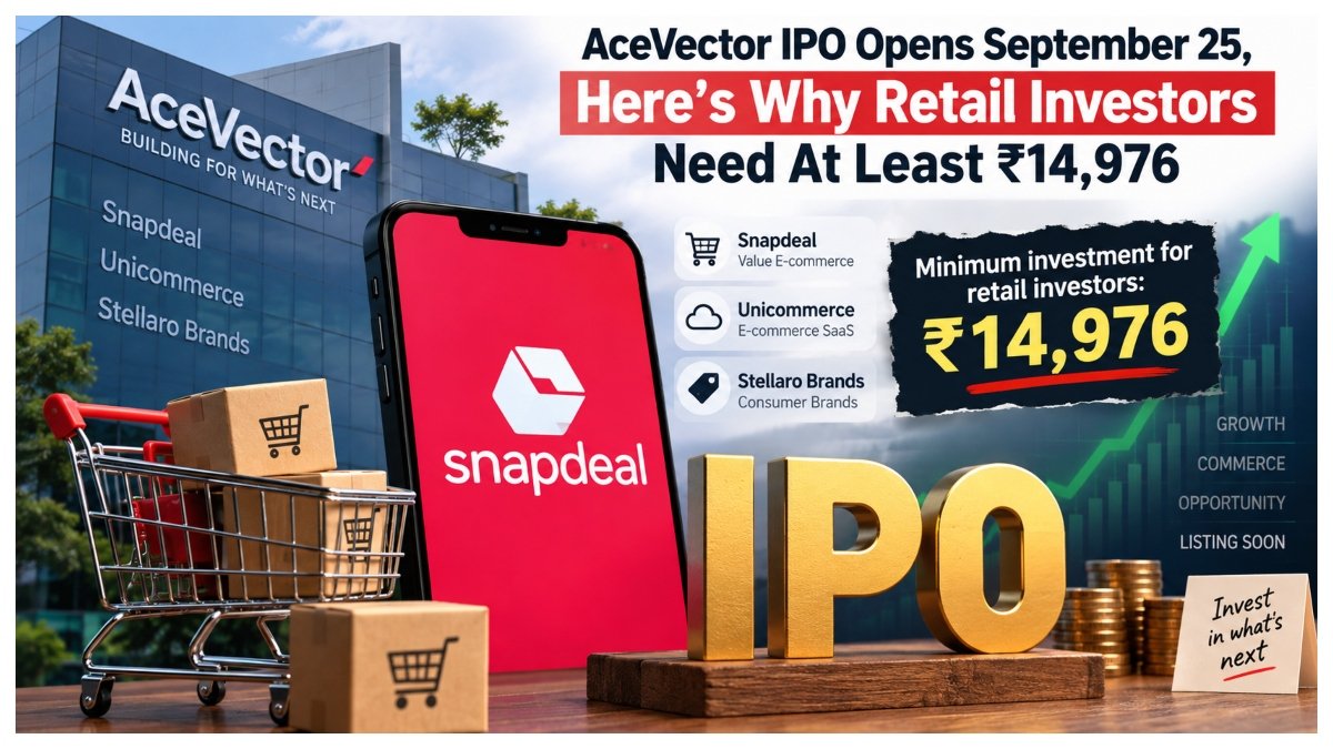 AceVector IPO price band fixed at ₹30-₹32 as Snapdeal parent prepares to raise ₹420 crore through its public issue.