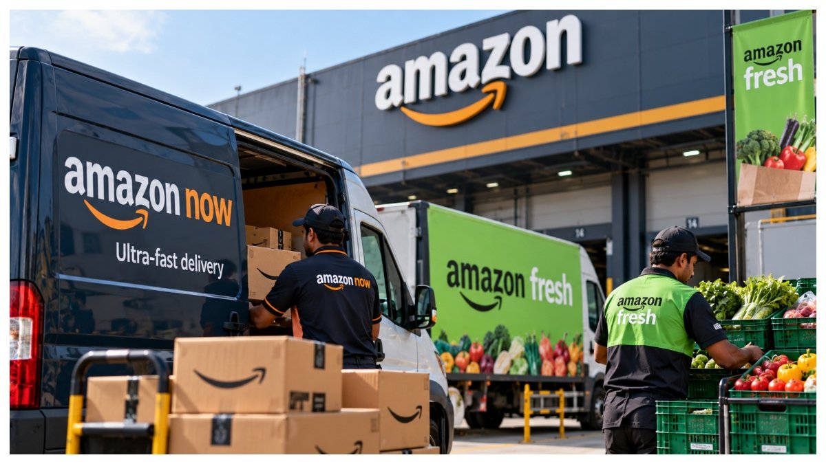 Amazon Retail reports ₹1,158.3 crore FY26 loss as sales rise nearly 50% and Amazon Now expands to 60 cities.