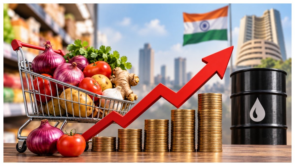 Retail and wholesale inflation rise in India as higher food, onion, fuel and energy prices increase pressure ahead of RBI policy meeting.