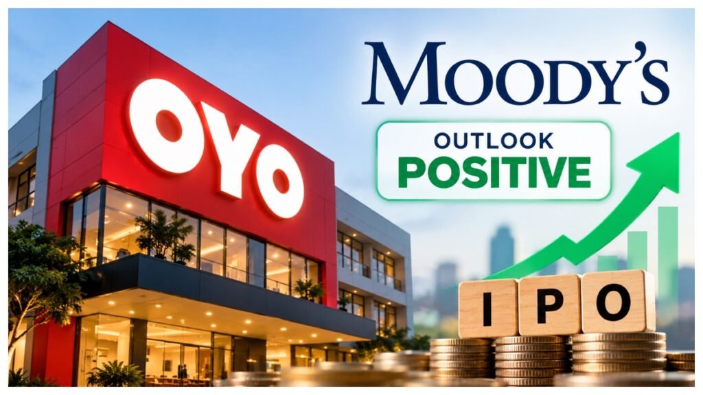 OYO parent Prism receives positive outlook from Moody's Ratings ahead of proposed ₹6,650 crore IPO and ₹5,000 crore debt repayment.