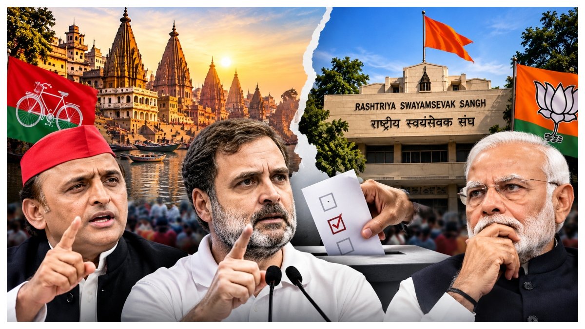 BJP faces electoral setbacks in PM Modi’s Varanasi and RSS stronghold Nagpur amid Rahul Gandhi’s vote theft allegations.